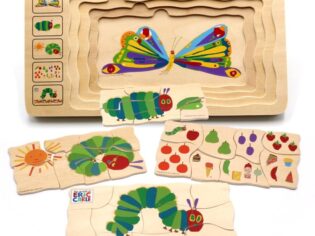 The Very Hungry Caterpillar Multi-layered Wooden Puzzle