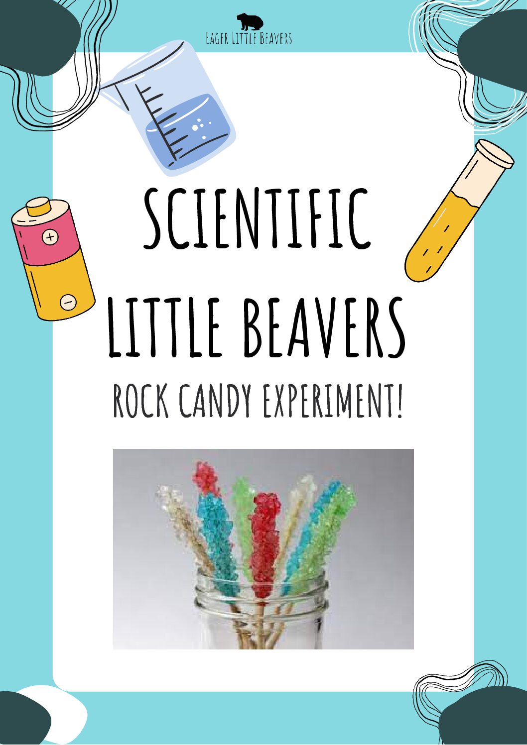ROCK CANDY EXPERIMENT (FREE RESOURCE)